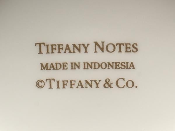 美品 TIFFANY&Co. マグカップ 2点セット ペア ノーツ ティファニー