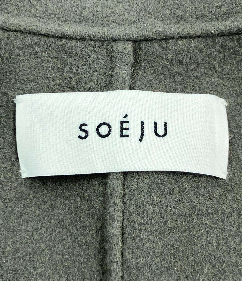 SOEJU ウールリバーローブコート レディース SIZE S ソージュ