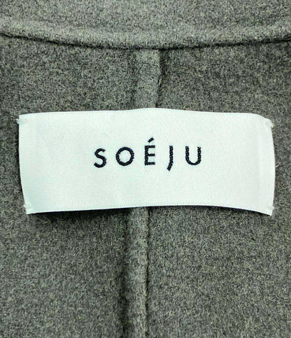 SOEJU ウールリバーローブコート レディース SIZE S ソージュ