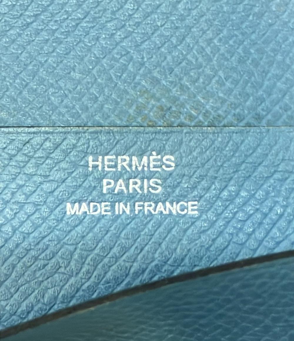エルメス 二つ折り長財布 □L刻印 MC2フレミング レディース HERMES