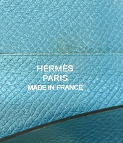 エルメス 二つ折り長財布 □L刻印 MC2フレミング レディース HERMES