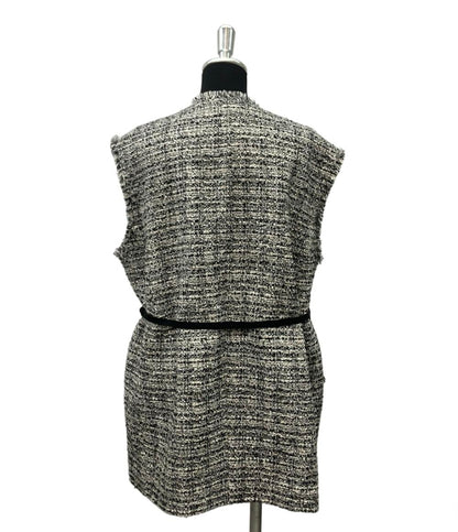 Drawer ツイードノーカラージャケット 6522-299-0802 レディース SIZE 38 (S) ドゥロワー