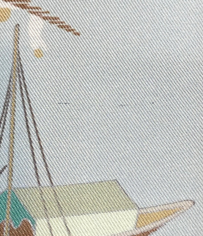 HERMES スカーフ カレ90 シルク100% LE FLEUVE SACRÉ 聖なる大河 レディース エルメス