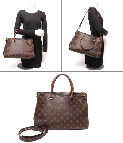 LOUIS VUITTON 2WAY ハンドバッグ ショルダーバッグ肩掛け パラス モノグラム M41064 レディース ルイ・ヴィトン