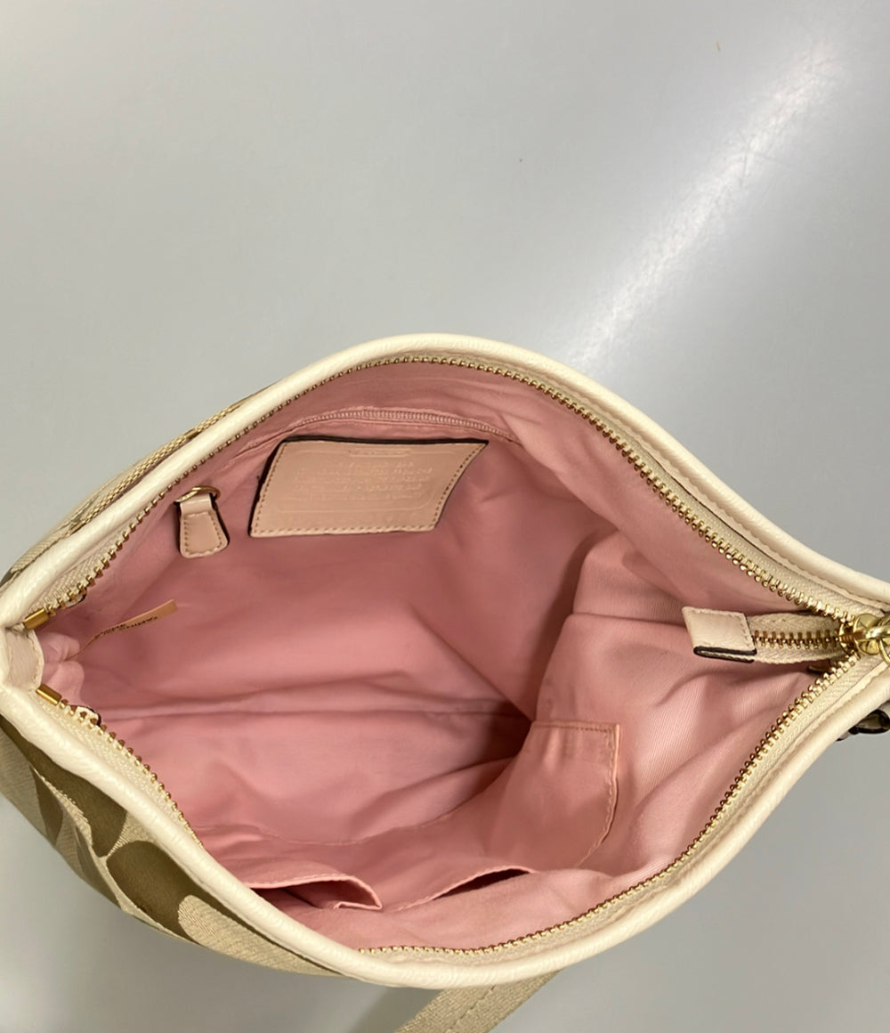 COACH ショルダーバッグ 斜め掛け シグネチャー F21905 レディース コーチ