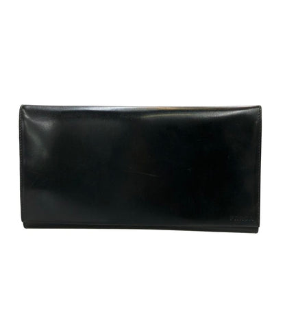 PRADA 三つ折りマルチ財布 パテントレザーパスポートケース ユニセックス プラダ