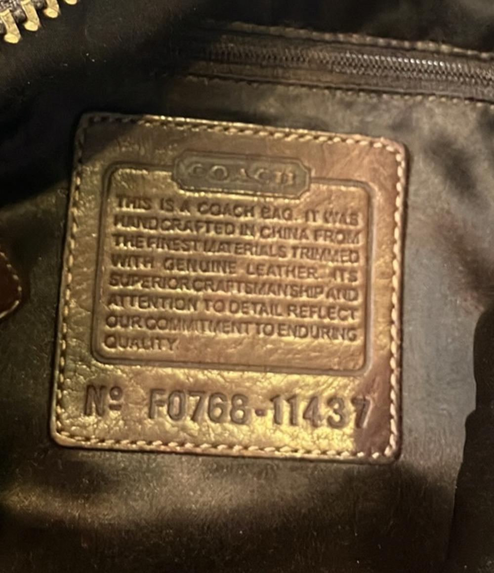 COACH ショルダーバッグ 肩掛け シグネチャー ブリーカー ダッフル 11437 レディース コーチ