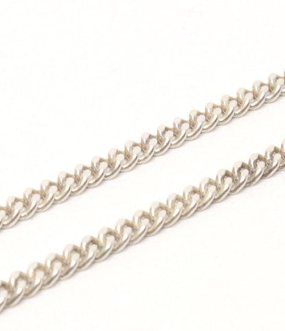 美品 GUCCI ネックレス SV925 カットアウトG バー ユニセックス グッチ