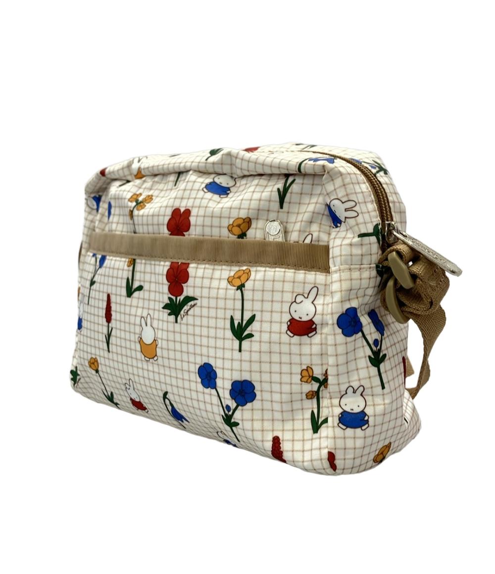 美品 LeSportsac ショルダーバッグ 斜め掛け Dick Bruna ミッフィー レディース レスポートサック