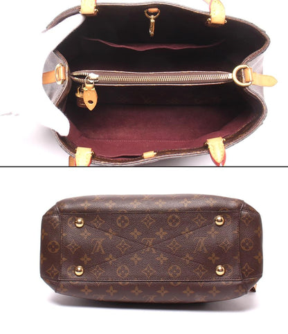 LOUIS VUITTON 2wayハンドバッグ ショルダーバッグ 肩掛け モンテーニュMM モノグラム M41056 レディース ルイ・ヴィトン
