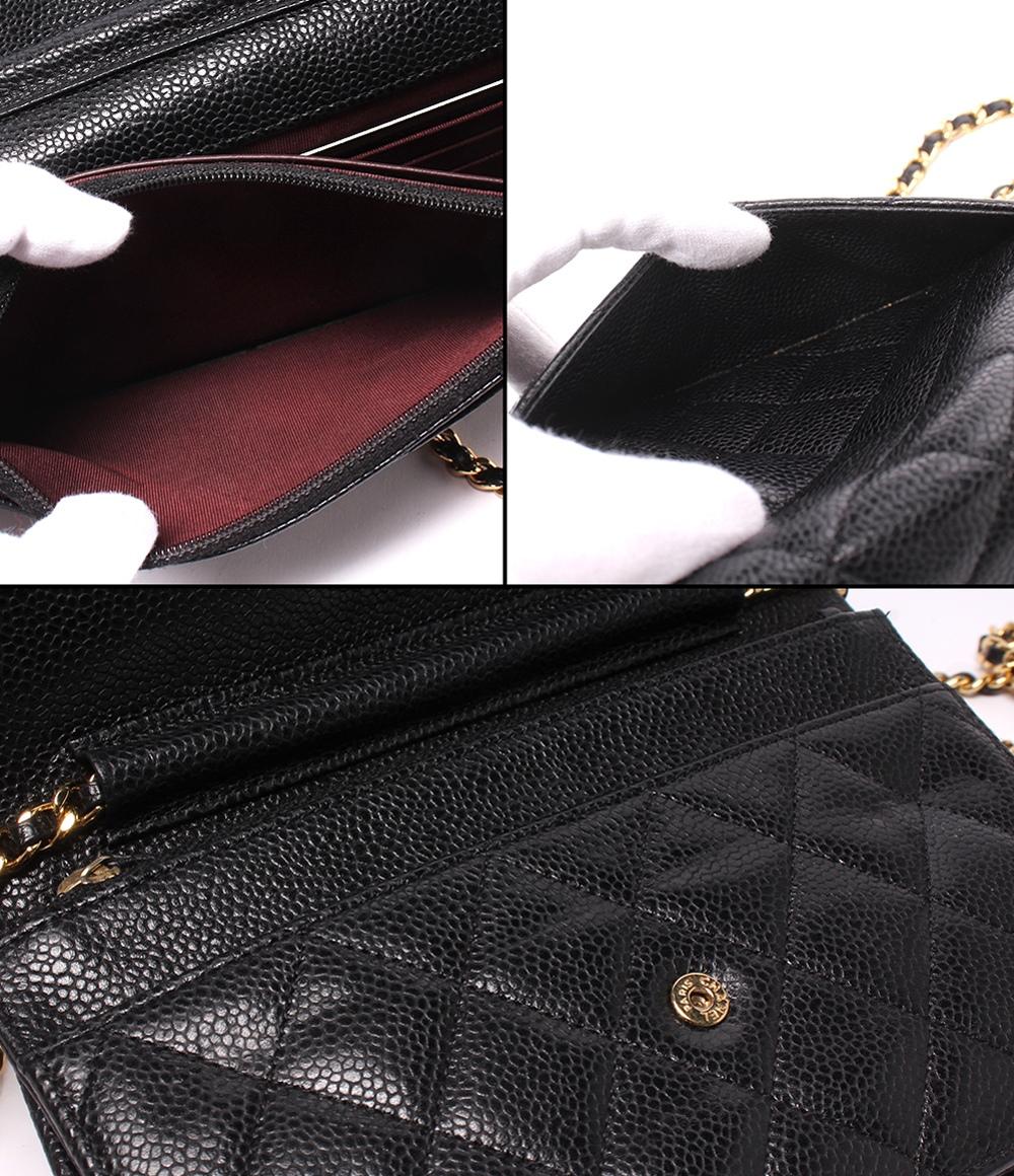 CHANEL チェーンウォレット チェーンショルダーバッグ ゴールド金具