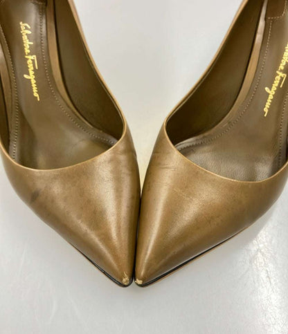 Salvatore Ferragamo パンプス レディース SIZE 5 1/2 D サルヴァトーレフェラガモ