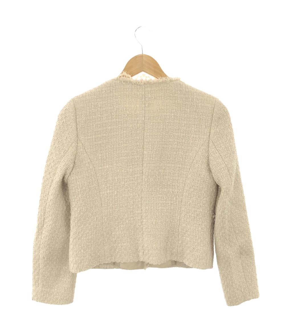 アナイ ノーカラーレースジャケット レディース SIZE 36 (XS) ANAYI 