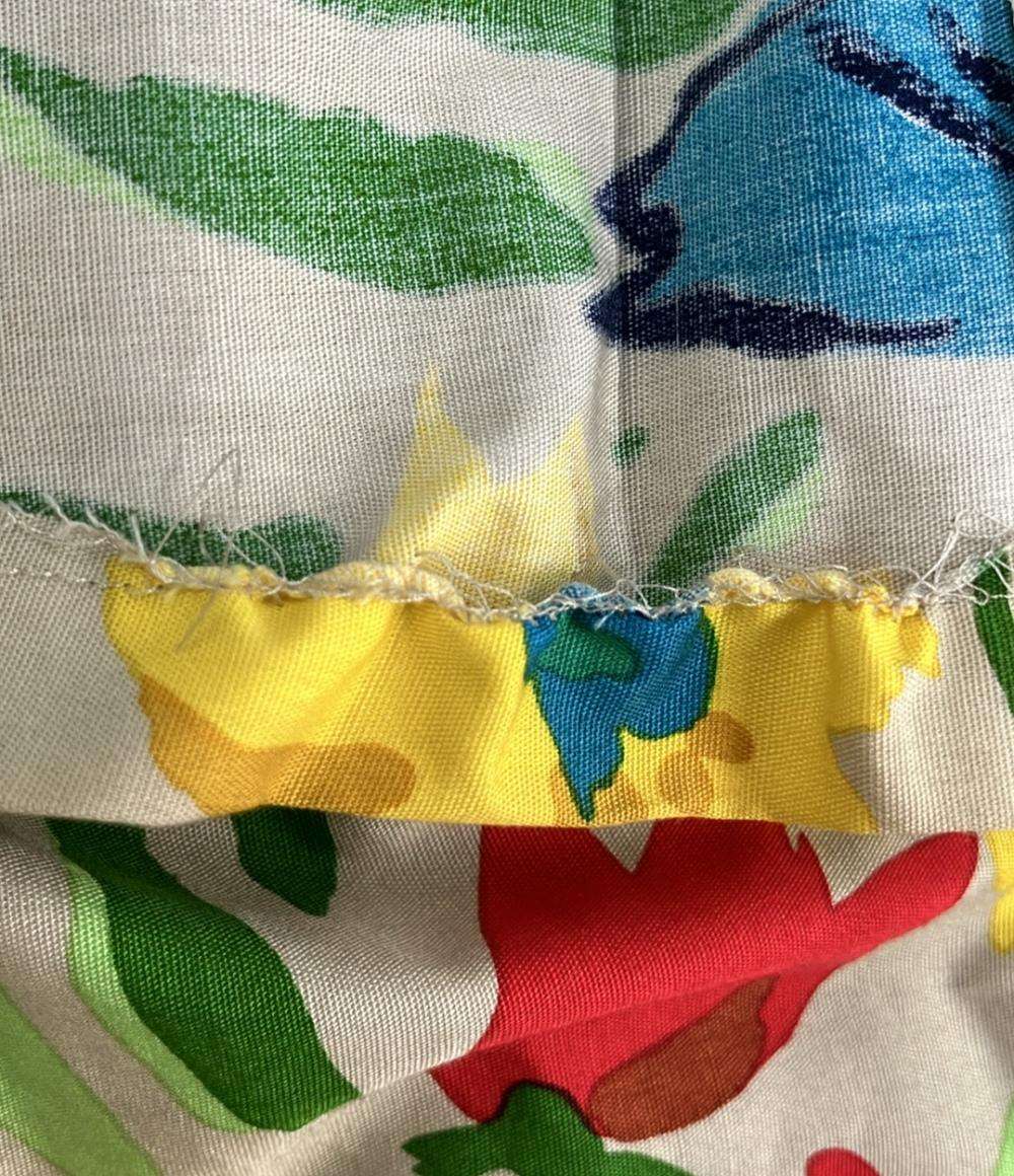 クリスチャンディオール プレタポルテ 花柄スカート レディース SIZE S Christian Dior pret-a-porter