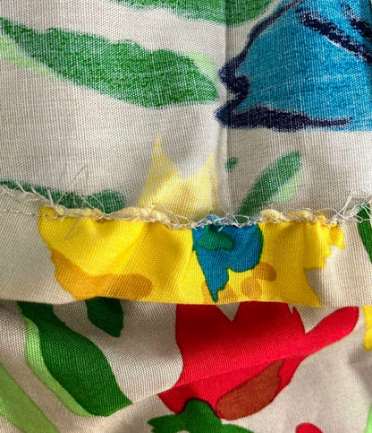 クリスチャンディオール プレタポルテ 花柄スカート レディース SIZE S Christian Dior pret-a-porter