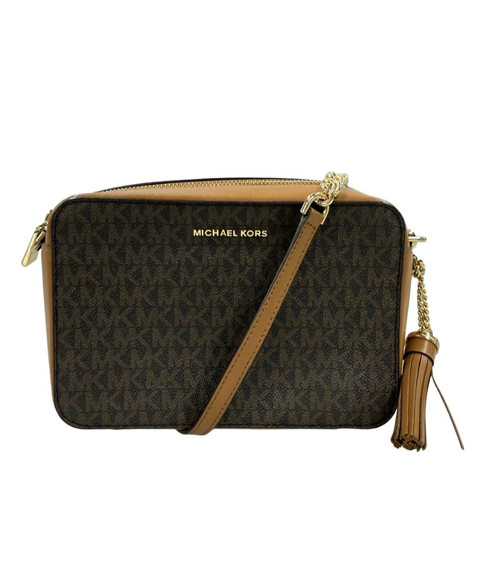 マイケルコース モノグラムレザーミニショルダーバッグ 斜め掛け レディース MICHAEL KORS