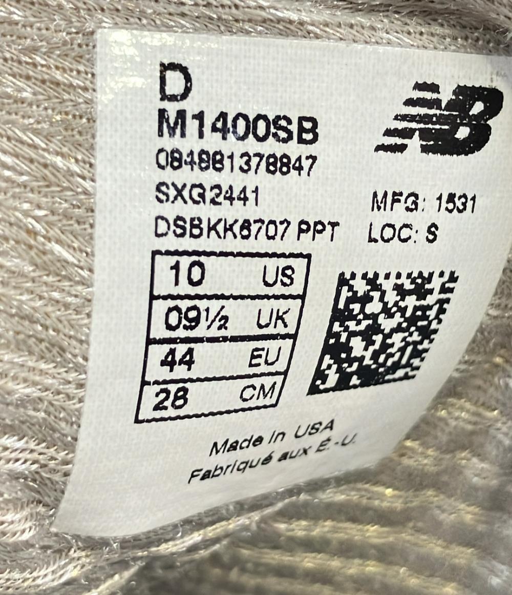 ニューバランス ローカットスニーカー M1400SB メンズ SIZE 28.0 (XL) NEW BALANCE