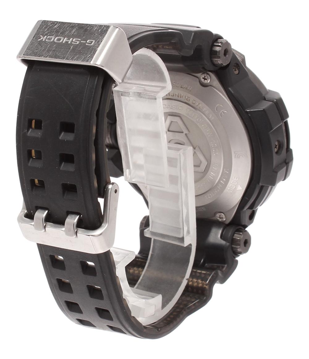 CASIO 腕時計 GPSハイブリッド電波 スカイコックピット Master of G GRAVITYMASTER ソーラー GPW-1000-1BJF メンズ カシオ