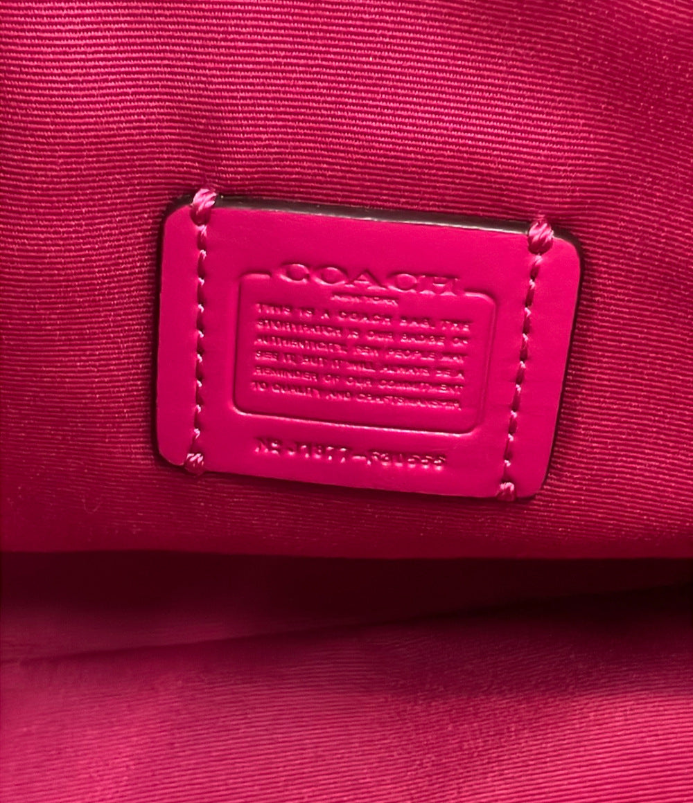 美品 COACH 2WAY ハンドバッグ ショルダーバッグ 斜め掛け F30555 レディース コーチ
