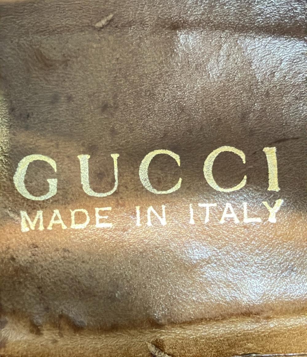 グッチ ホースビットモカシンブーツ レディース SIZE 37 1/2 (L