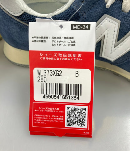 美品 NEW BALANCE ローカットスニーカー WL373XG2 レディース SIZE 25.0 ニューバランス