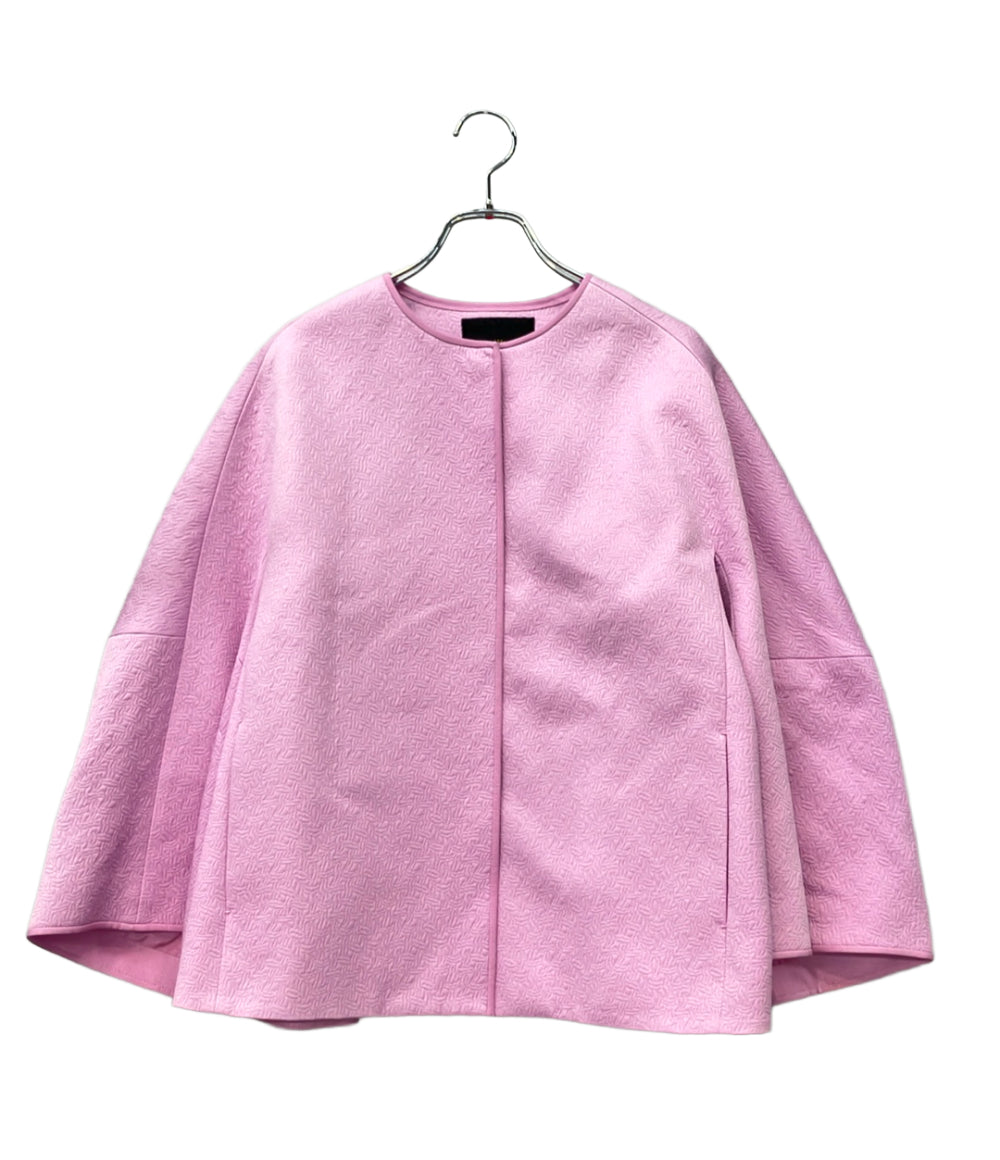 Drawer ノーカラージャケット 6522-299-0576 レディース SIZE 38 ドゥロワー