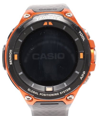 CASIO 腕時計 スマートウォッチ 充電式 プロトレック PRO TREK バッテリー充電 WSD-F20-RG メンズ カシオ