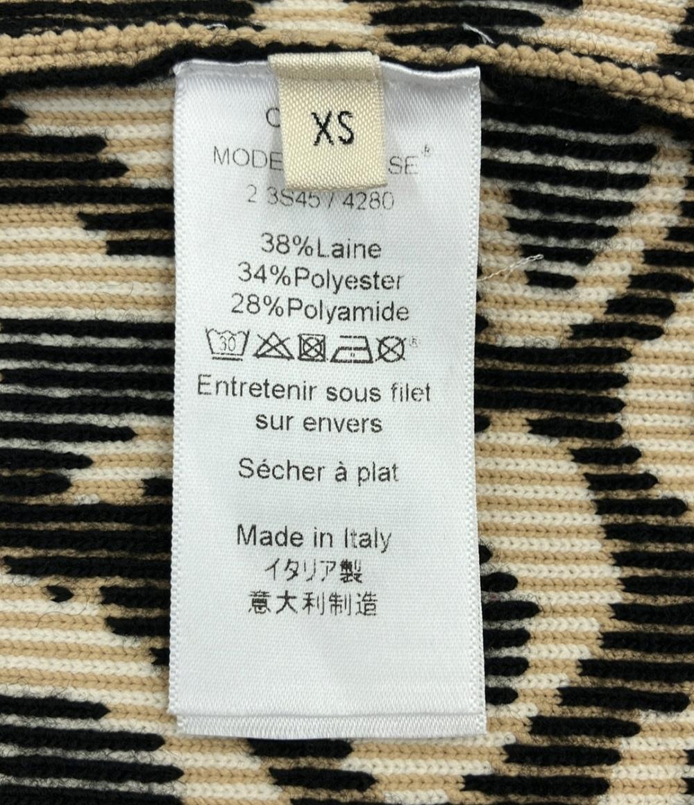 CELINE 長袖ニット ヒョウ柄 レディース SIZE XS セリーヌ