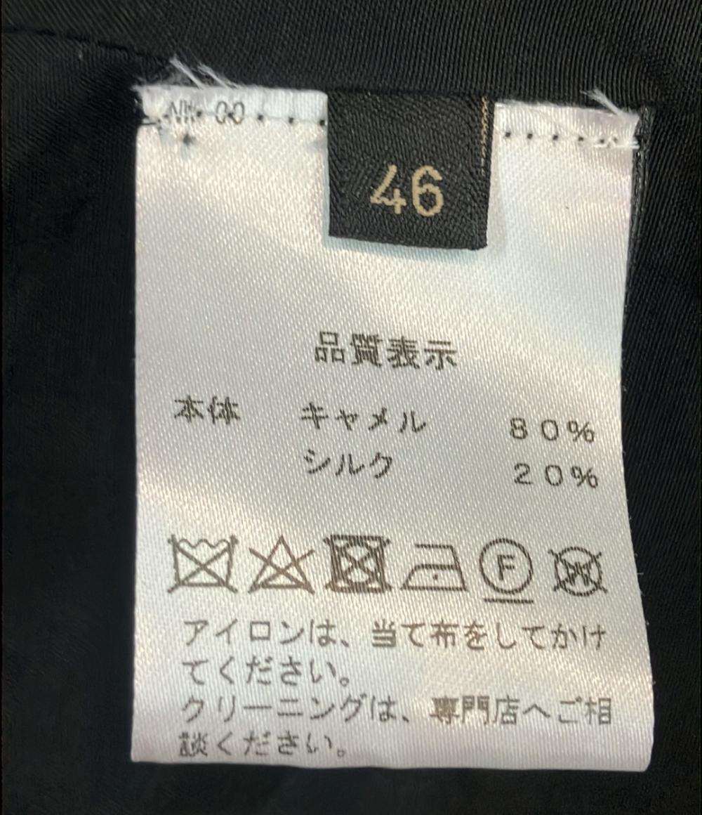 Solleciti フライトジャケット ボア B-3 首元裾レザーベルト スタンドカラー キャメルシルクボアフライトジャケット メンズ SIZE 46 (M) ソレシティ