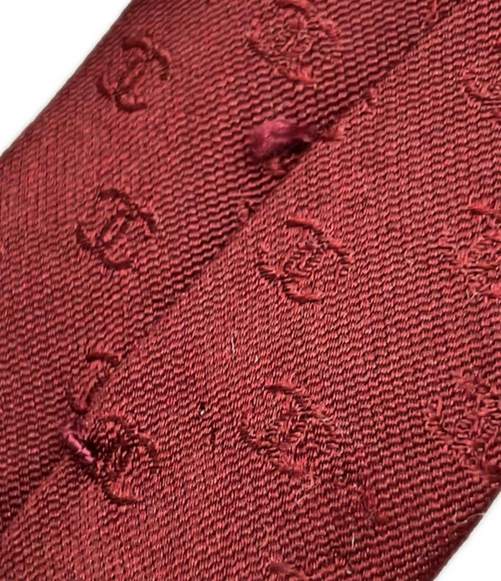 CHANEL ネクタイ シルク100% ココマーク メンズ シャネル