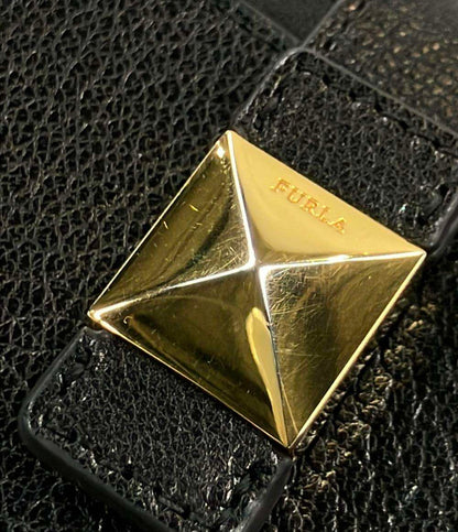 美品 Furla ショルダーウォレット ショルダーバッグ 斜め掛け DIVA レディース フルラ