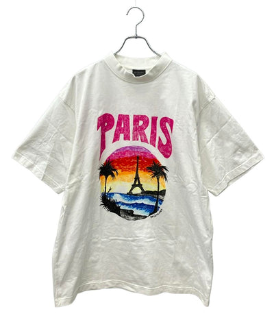 美品 バレンシアガ 半袖Tシャツ PARIS 764235 ユニセックス SIZE M BALENCIAGA