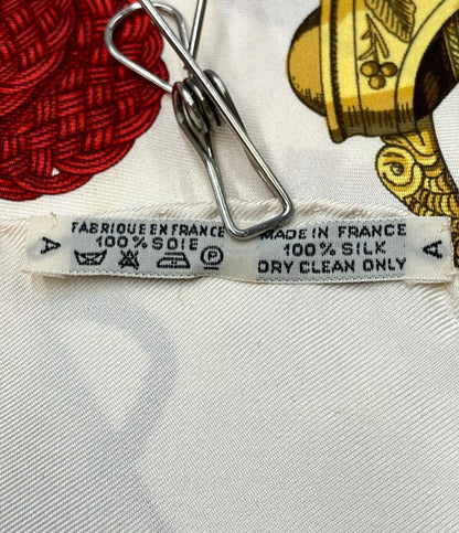 HERMES スカーフ シルク100% カレ90 GLAND UNIFORME レディース エルメス