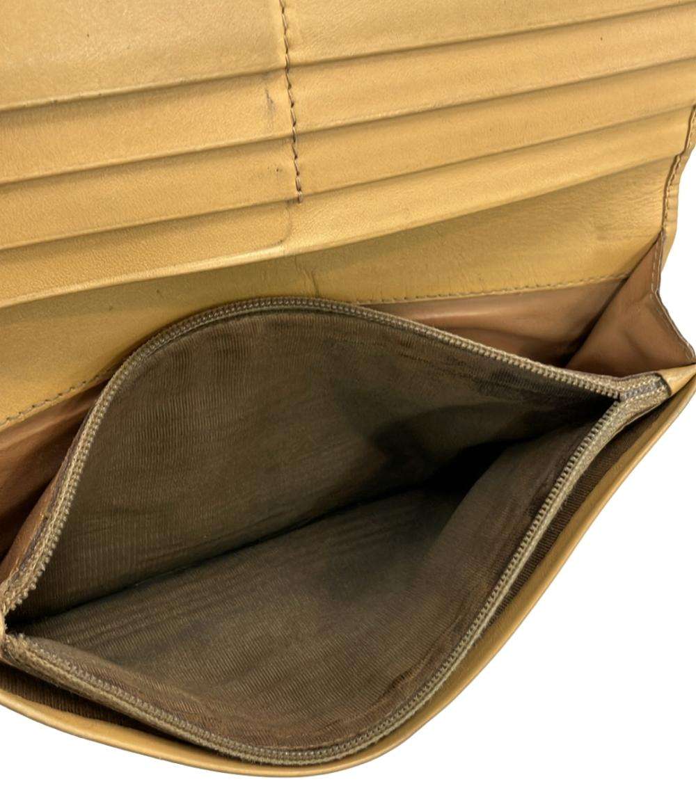 訳あり セリーヌ 二つ折り長財布 マカダム柄 レディース CELINE