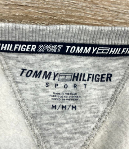TOMMY HILFIGER スウェット クロップド丈 クールネック クロップトップ CA＃57151 レディース SIZE M トミーヒルフィガー