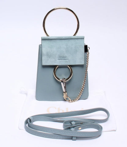 美品 クロエ 2wayミニハンドバッグ ミニショルダーバッグ 斜め掛け レディース Chloe