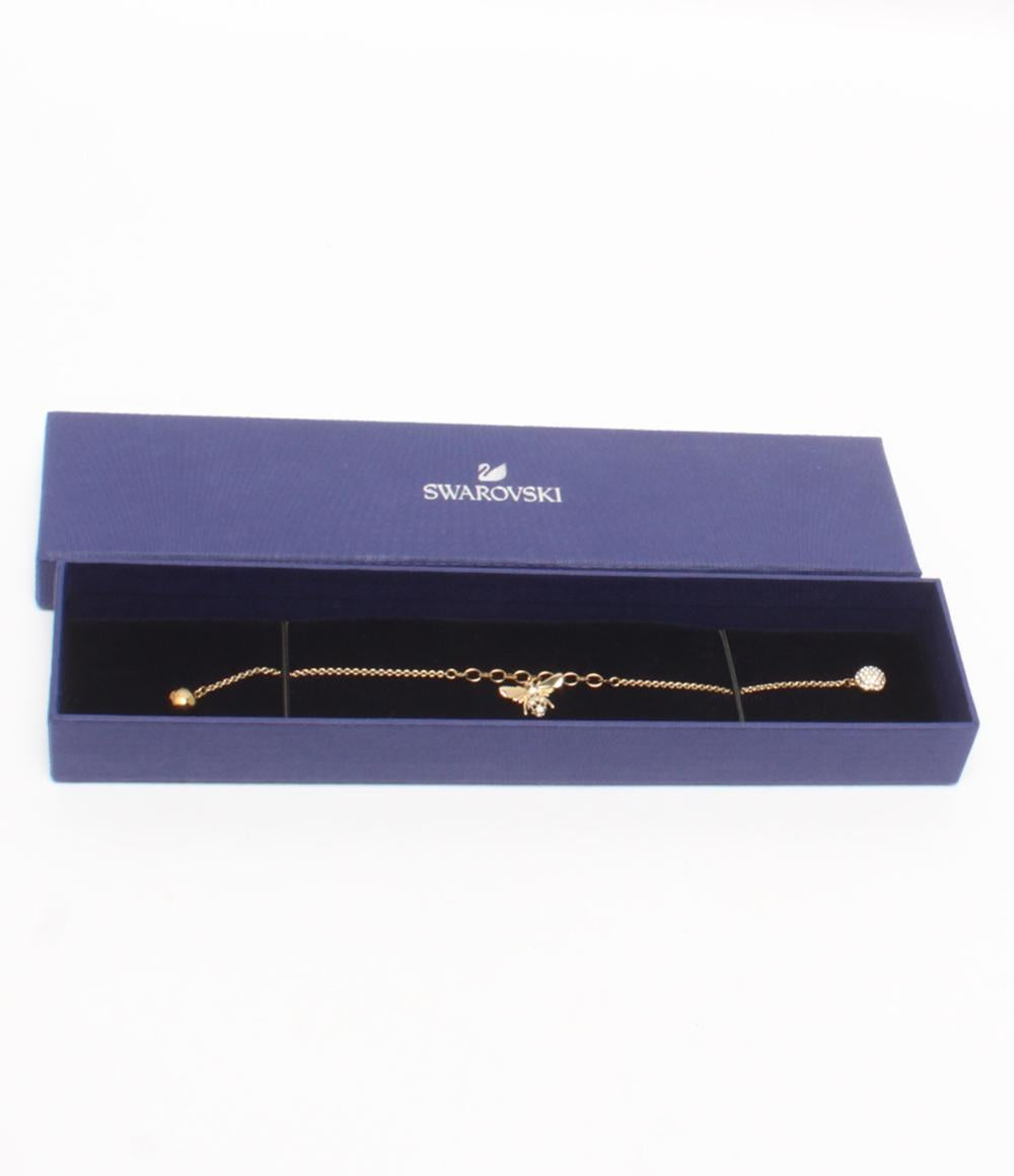 美品 スワロフスキー ブレスレット ビーモチーフ ハチモチーフ レディース SWAROVSKI