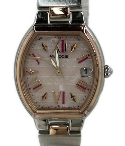 CITIZEN 腕時計 ウィッカ wicca ソーラー ピンク H0F0-R005715 レディース シチズン
