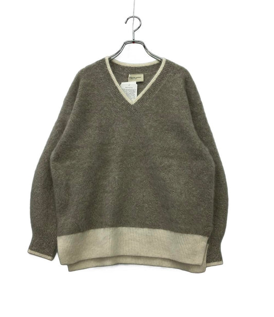 美品 UNITED ARROWS 長袖ニット フォックス カシミアヤ クルーネック セレクトショップ タグ付き 1513-1-042008 レディース ユナイテッドアローズ