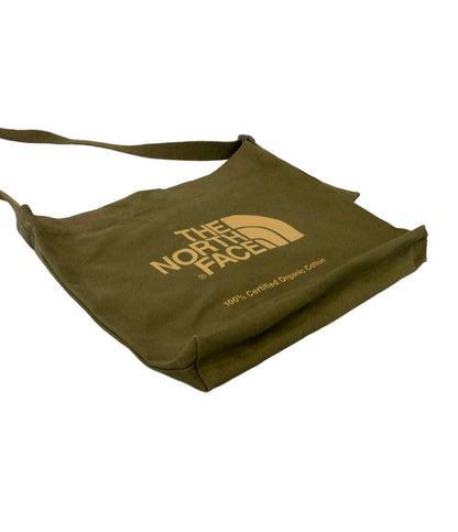 THE NORTH FACE ショルダーバッグ 斜め掛けロゴ オーガニックコットン NM82387 メンズ レディース ザ・ノースフェイス