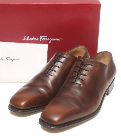 Salvatore Ferragamo ホールカットドレスシューズ スクエアトゥ メンズ SIZE 9 サルヴァトーレフェラガモ