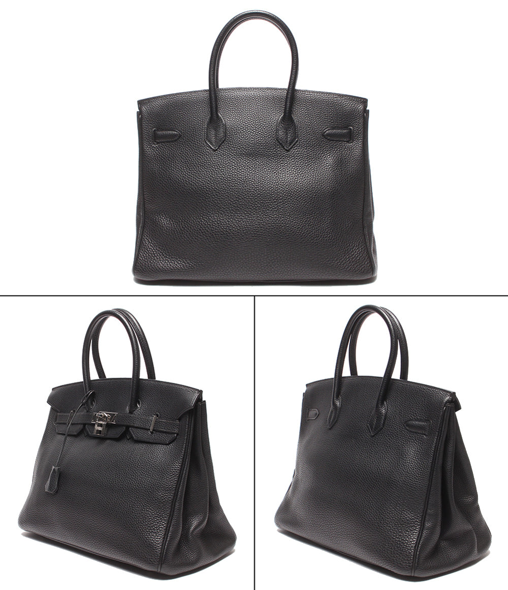 HERMES ハンドバッグ □F刻印 シルバー金具 バーキン35 レディース エルメス