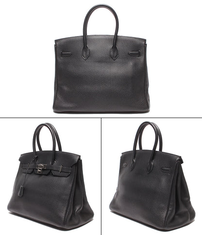 HERMES ハンドバッグ □F刻印 シルバー金具 バーキン35 レディース エルメス