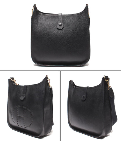 HERMES ショルダーバッグ 肩掛け □B刻印 ゴールド金具 エブリンGM レディース メンズ エルメス