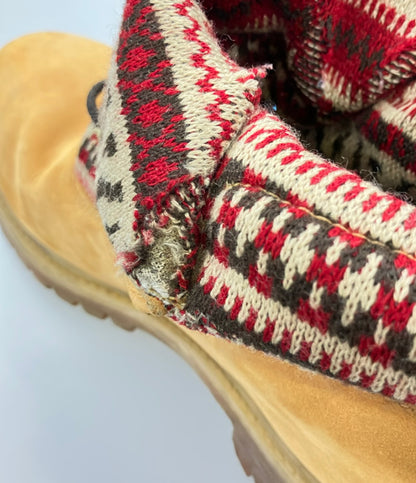 Timberland ロールトップブーツ ノルディック柄 メンズ SIZE 8.5 W ティンバーランド