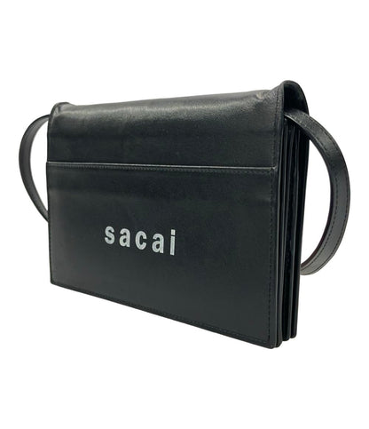 Sacai 2WAY クラッチバッグ ショルダーバッグ 斜め掛け ウォレットバッグ レディース サカイ