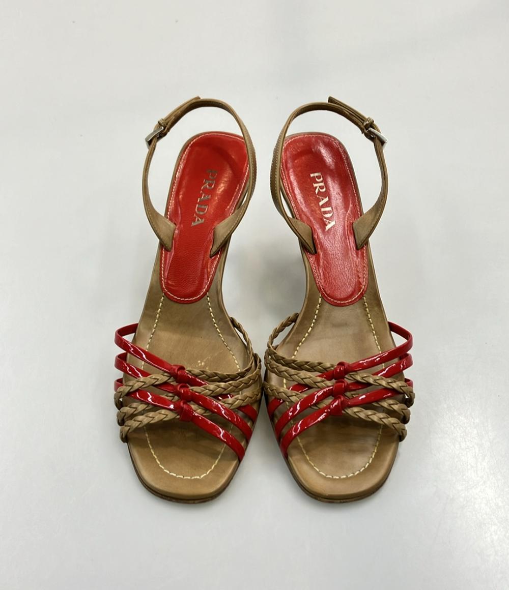PRADA バッグストラップサンダル レディース SIZE 38 (25cm) プラダ