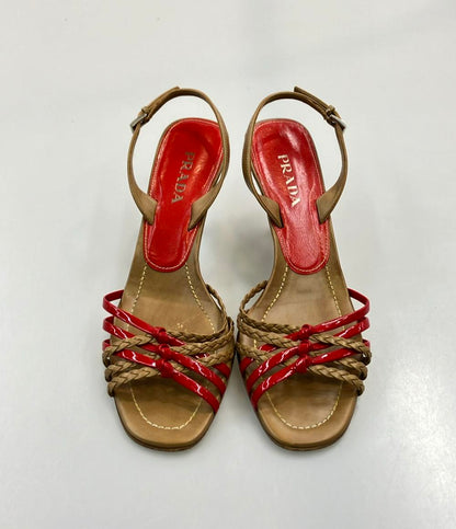 PRADA バッグストラップサンダル レディース SIZE 38 (25cm) プラダ