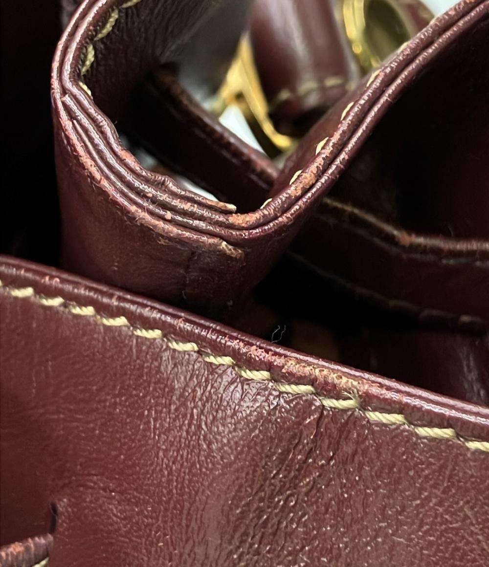 カルティエ ショルダーバッグ 斜め掛け 巾着ショルダー マストドゥカルティエ レディース Cartier