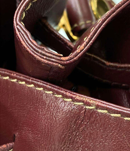 カルティエ ショルダーバッグ 斜め掛け 巾着ショルダー マストドゥカルティエ レディース Cartier